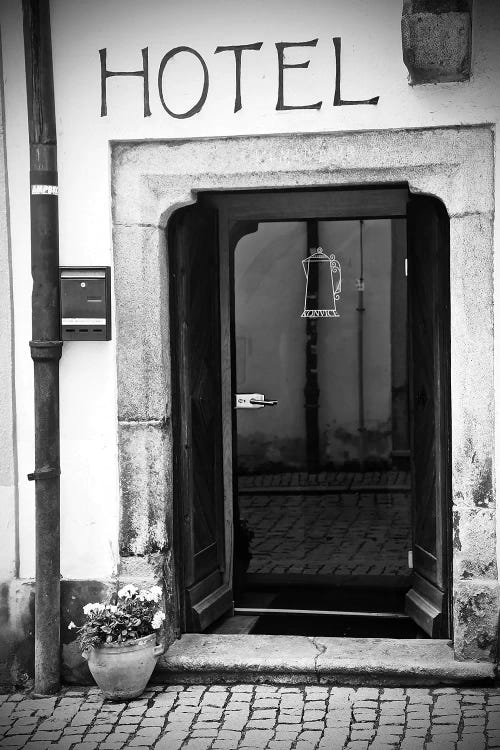 Black And White Hotel by Susan Vizvary wall art