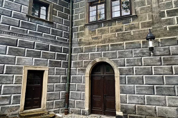 Susan Vizvary: Castle Corner by Susan Vizvary