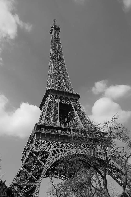 Cloudy Eiffel by Susan Vizvary wall art
