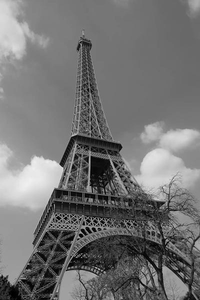 Susan Vizvary: Cloudy Eiffel by Susan Vizvary