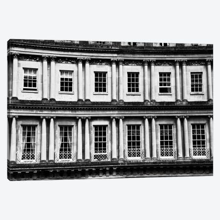 Multiple Windows In Black And White Canvas Print #SUV286} by Susan Vizvary Canvas Artwork