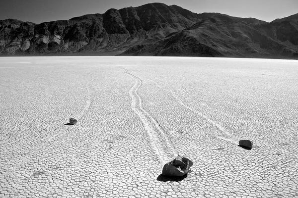 Susan Vizvary: Death Valley Race Track by Susan Vizvary