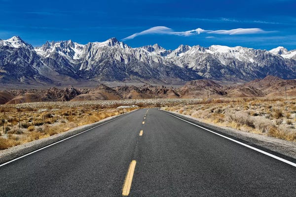 Susan Vizvary: Eagle Cloud Over Lone Pine by Susan Vizvary