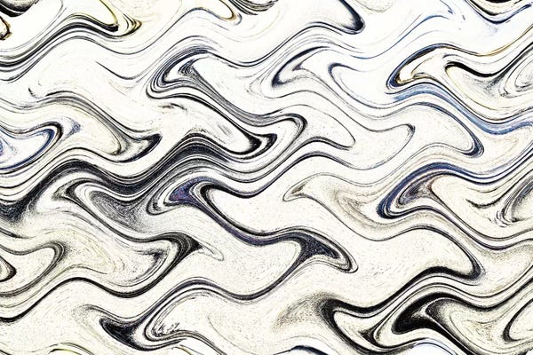 Susan Vizvary: Purple Sand Beach With Blue Abstract by Susan Vizvary