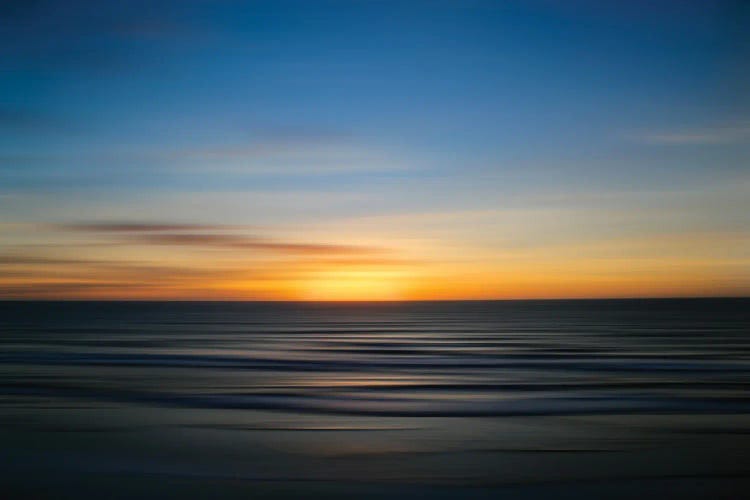 Solano Beach Blur by Susan Vizvary wall art