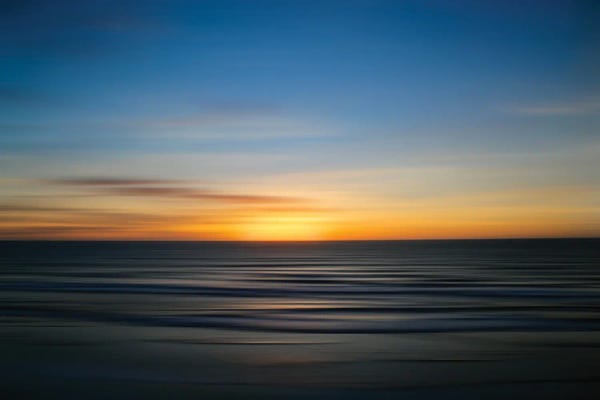 Susan Vizvary: Solano Beach Blur by Susan Vizvary