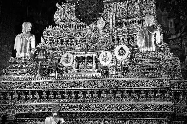 Susan Vizvary: Golden Temple Of Thailand by Susan Vizvary