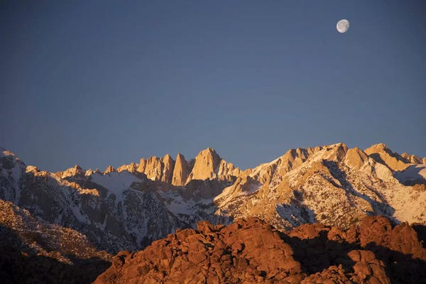 Susan Vizvary: Alabama Hills Moonrise by Susan Vizvary