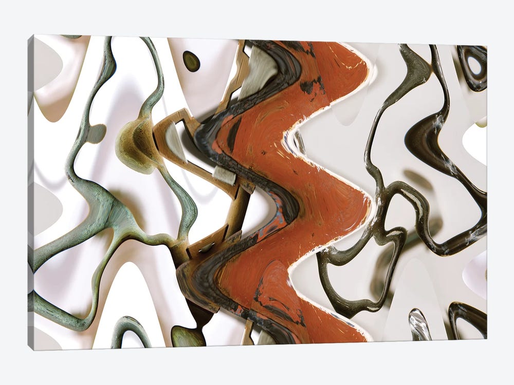 Handles, Abstract by Susan Vizvary 1-piece Canvas Print