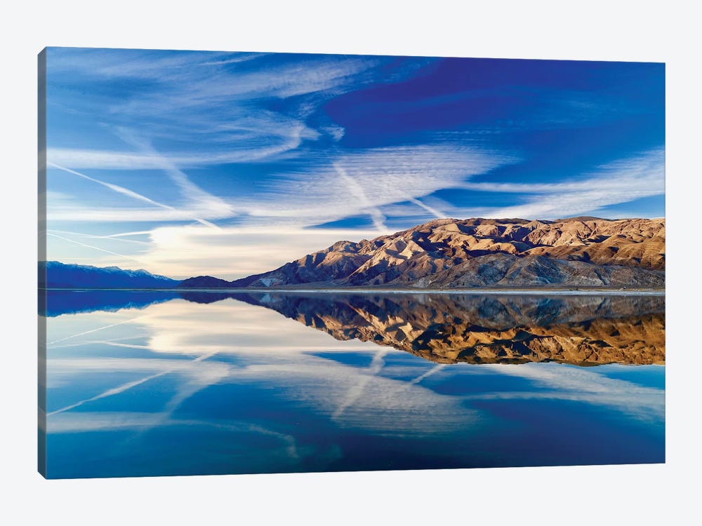 Owens Lake Reflection by Susan Vizvary 1-piece Canvas Print