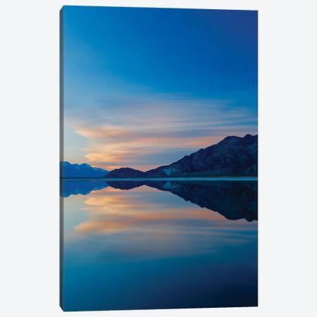 Owens Lake Sunset, Vertical Canvas Print #SUV71} by Susan Vizvary Canvas Print