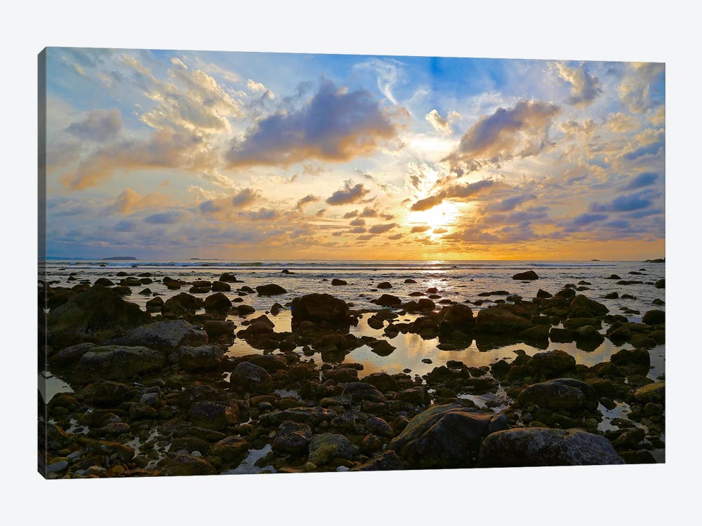 Punta Mita Sunset, Blue by Susan Vizvary 1-piece Canvas Artwork