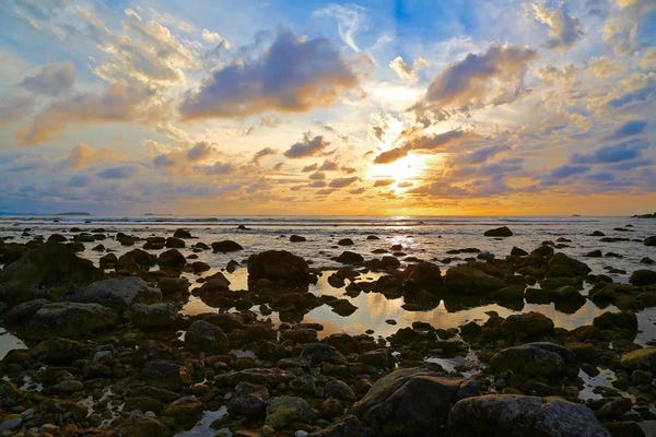 Susan Vizvary: Punta Mita Sunset, Blue by Susan Vizvary