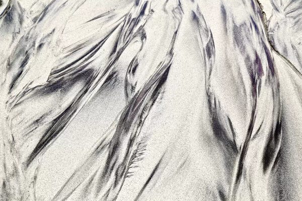 Susan Vizvary: Purple Sand Of Big Sur by Susan Vizvary