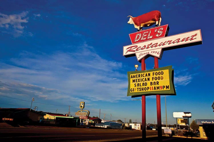 Route 66 Restaurant by Susan Vizvary wall art