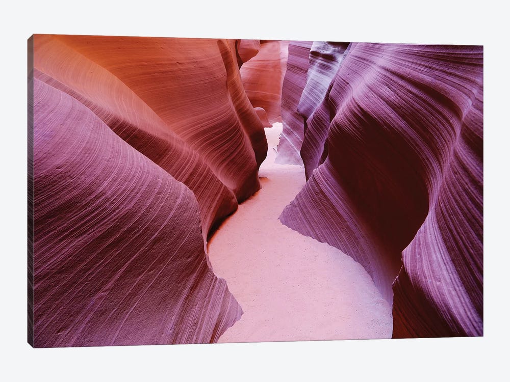 Slot Canyon Curves by Susan Vizvary 1-piece Art Print