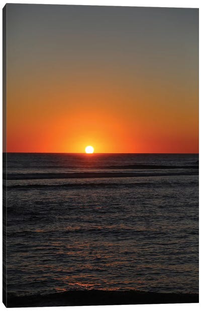 Sun On The Water, Mexico Canvas Art Print - Rothko Inspired Photography