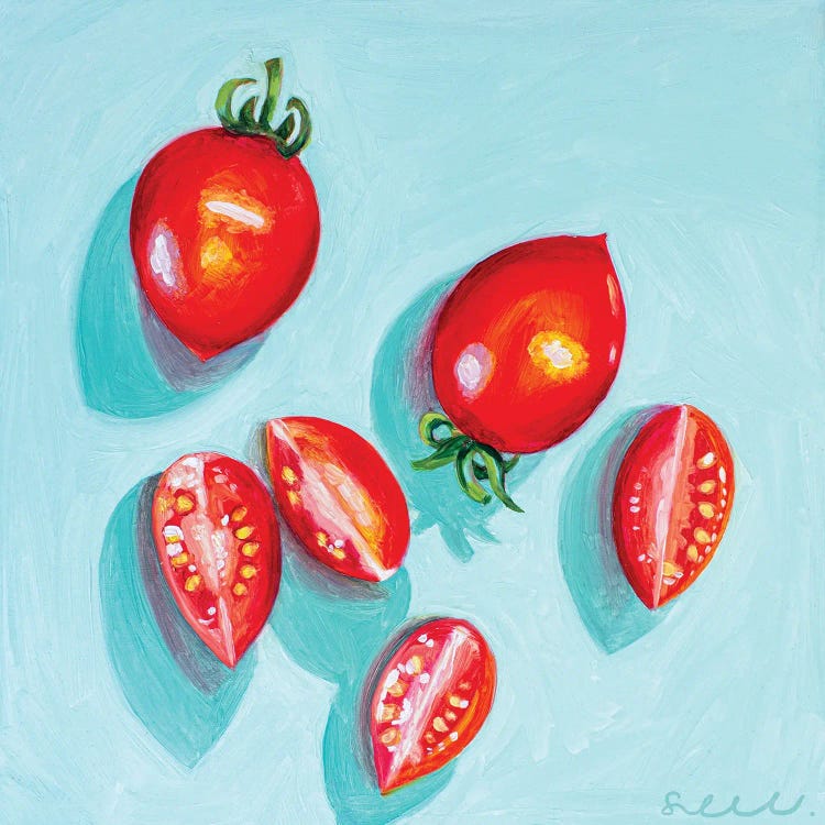 Cherry Tomatoes by Sarah Underwood wall art