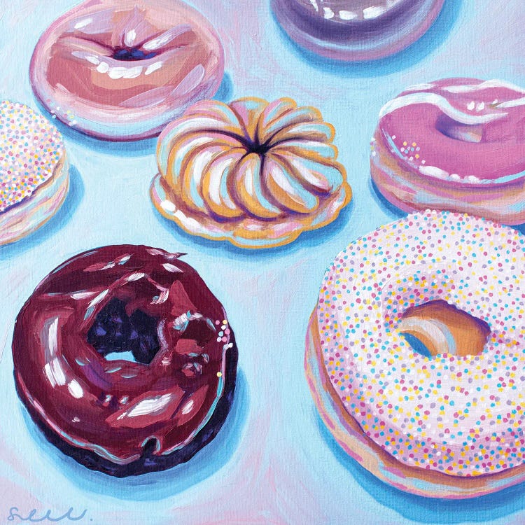 Doughnuts by Sarah Underwood wall art