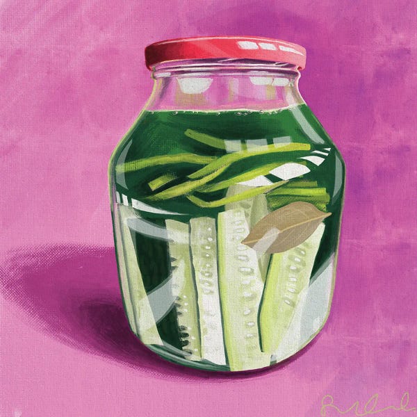 Sarah Underwood: Jar Of Pickles by Sarah Underwood