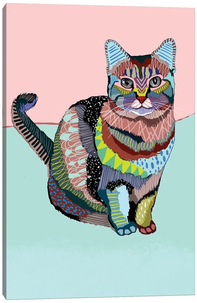 Cat Canvas Art Print - Matea Sinkovec