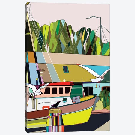 Boaters Canvas Print #SVC27} by Matea Sinkovec Canvas Artwork