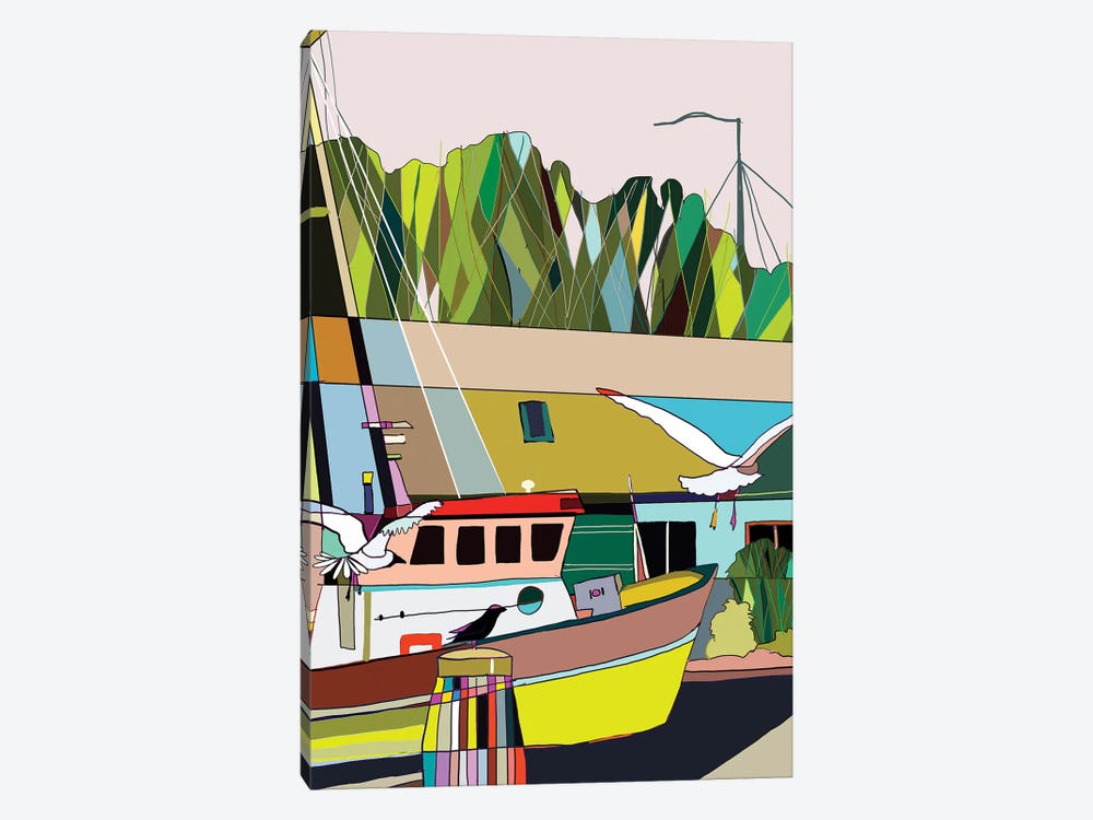 Boaters by Matea Sinkovec 1-piece Art Print