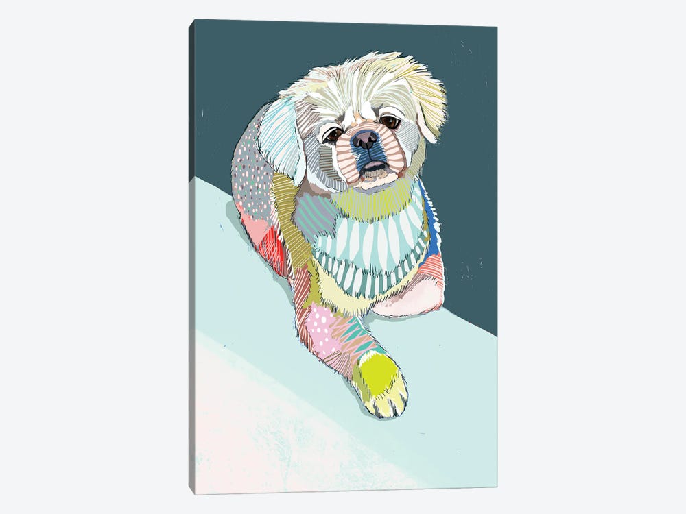 Dog by Matea Sinkovec 1-piece Canvas Art Print