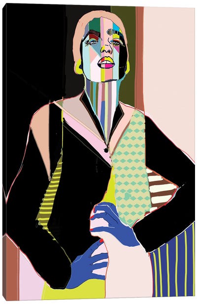 In Between II Canvas Art Print - Graphic Fashion