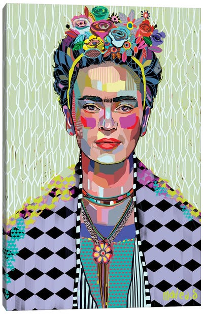 Frida Canvas Art Print - Matea Sinkovec