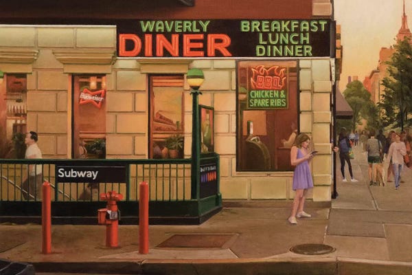 Nick Savides: Waverly Diner by Nick Savides