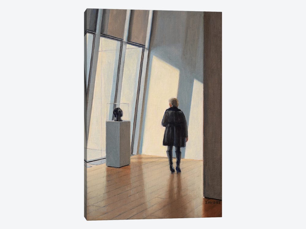 Museum Encounter by Nick Savides 1-piece Canvas Print