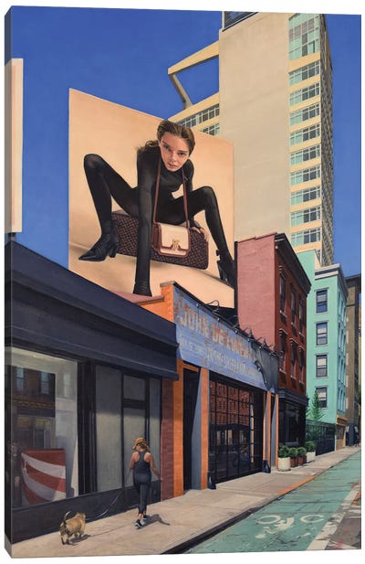 On Grand Street Canvas Art Print - Nick Savides