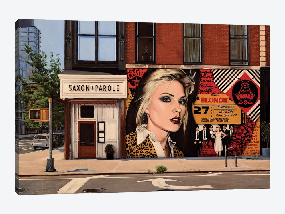 Blondie On Bleecker by Nick Savides 1-piece Canvas Art Print