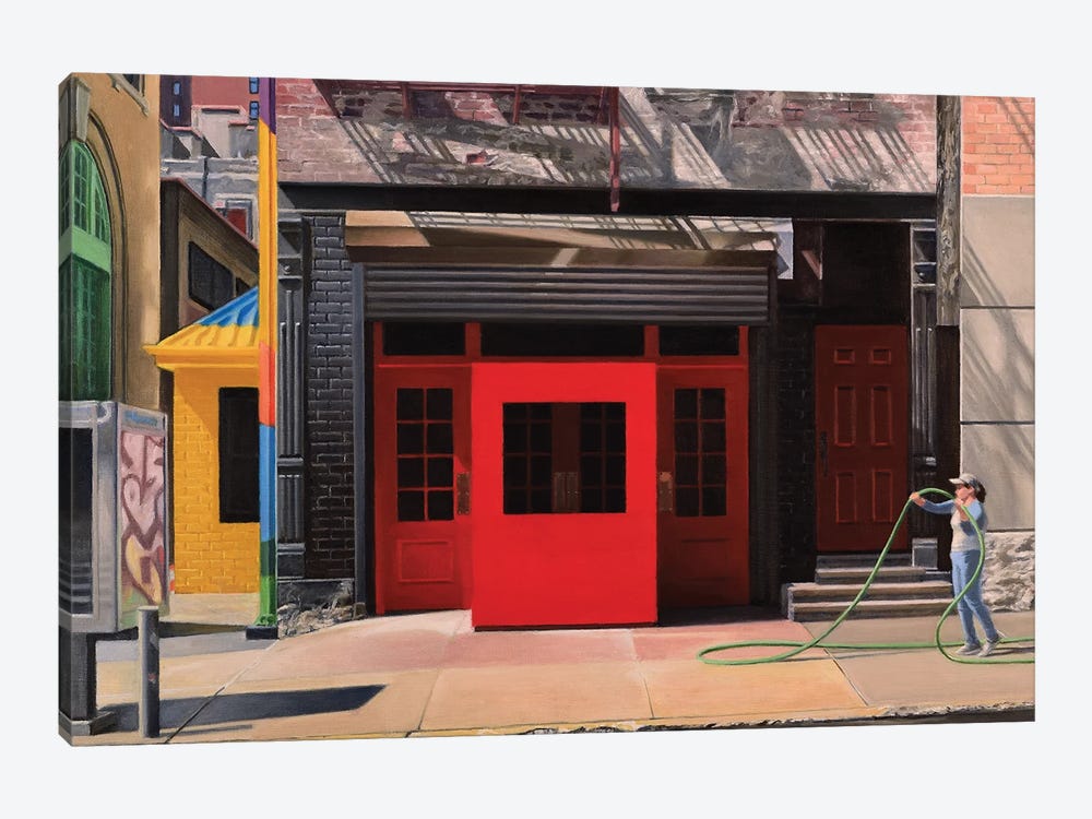 Red On Broome by Nick Savides 1-piece Canvas Print