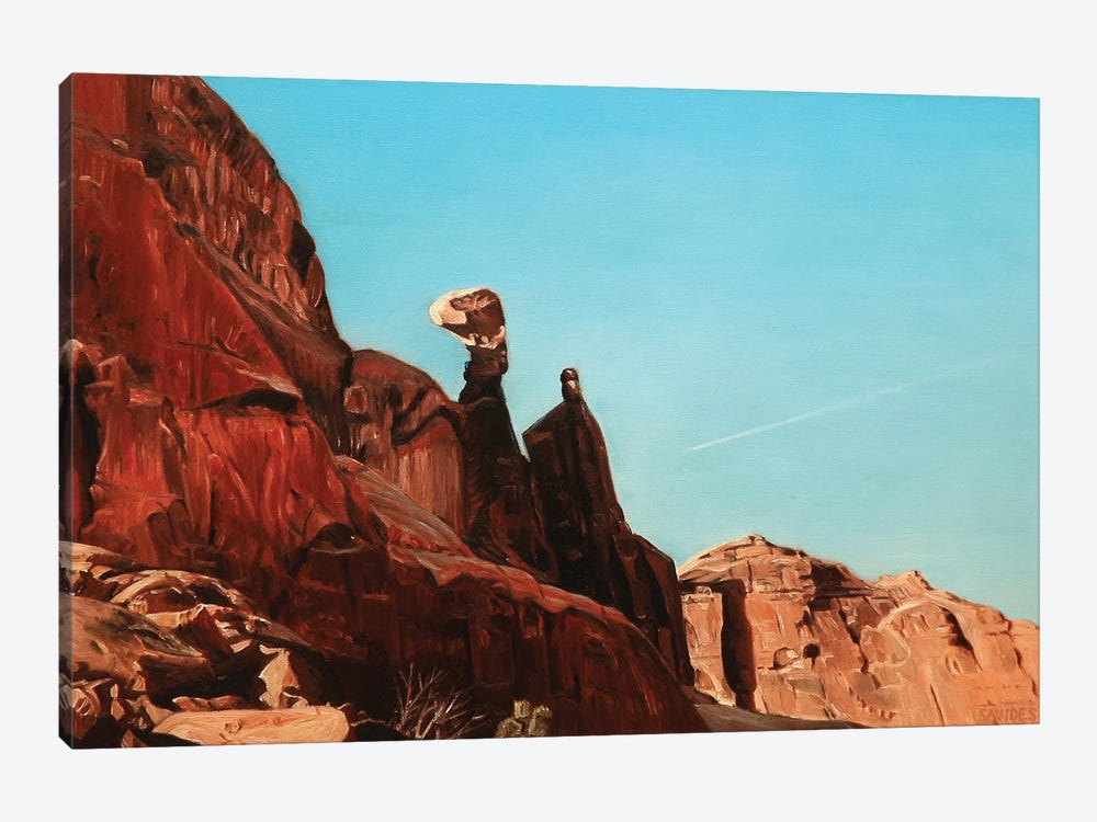 Balancing Rock by Nick Savides 1-piece Canvas Art Print