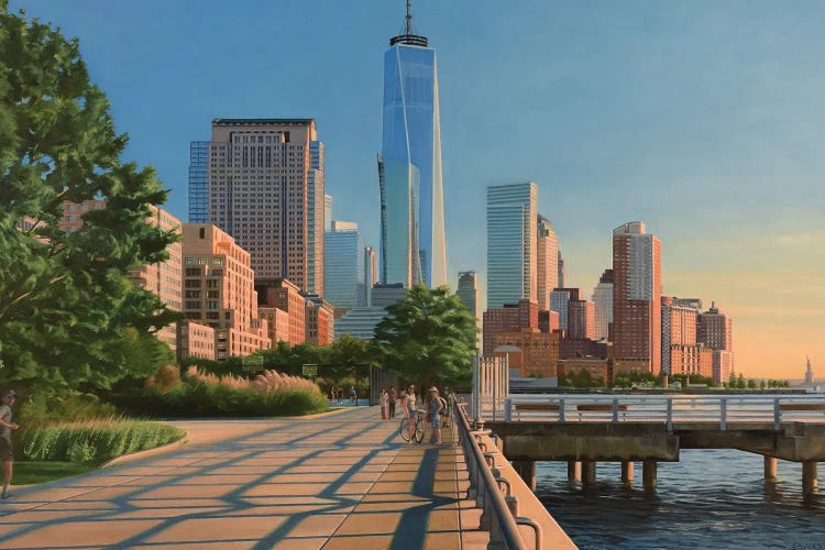 West Side Sunset by Nick Savides wall art