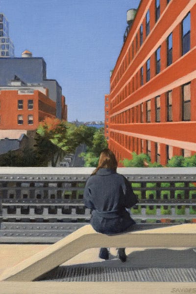 Vicarious Glimpses: High Line Looking West by Nick Savides
