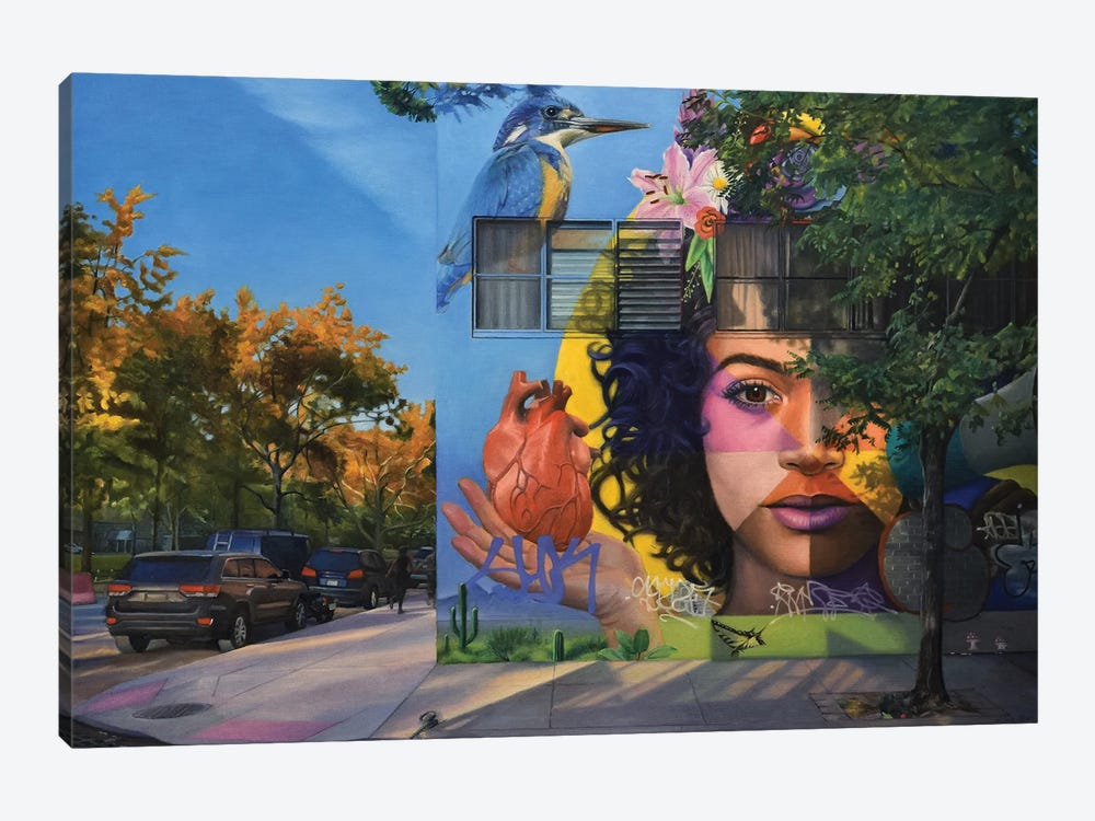 "Creative Resilience" On Rivington by Nick Savides 1-piece Canvas Wall Art
