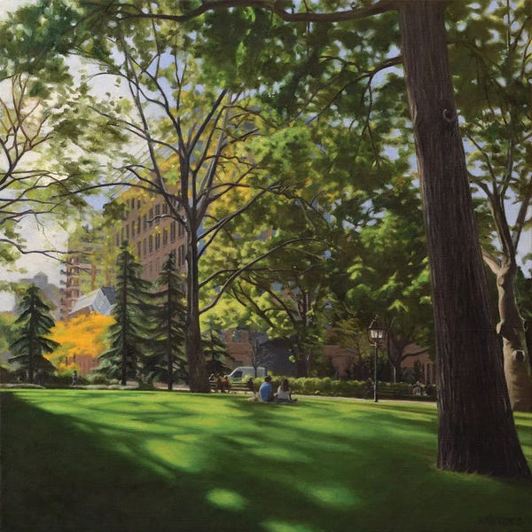 Nick Savides: Washington Square Park October Afternoon by Nick Savides