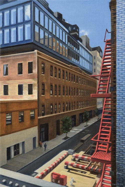 Red Fire Escape