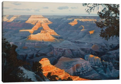 Grand Canyon At Sunrise I Canvas Art Print - Canyon Art
