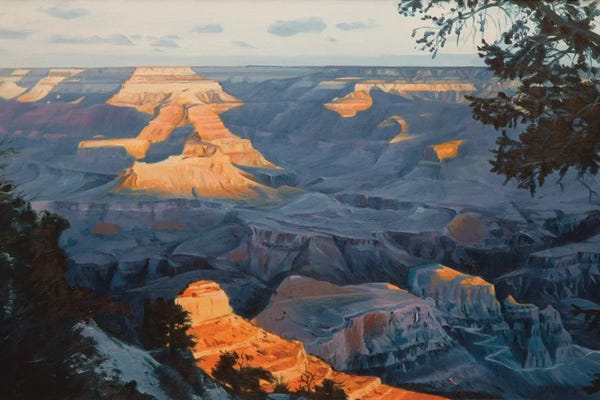 Artistic Travels: Grand Canyon At Sunrise I by Nick Savides