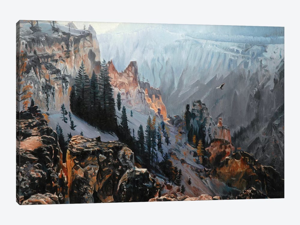 Grand Canyon Of Yellowstone At Sunrise I by Nick Savides 1-piece Art Print