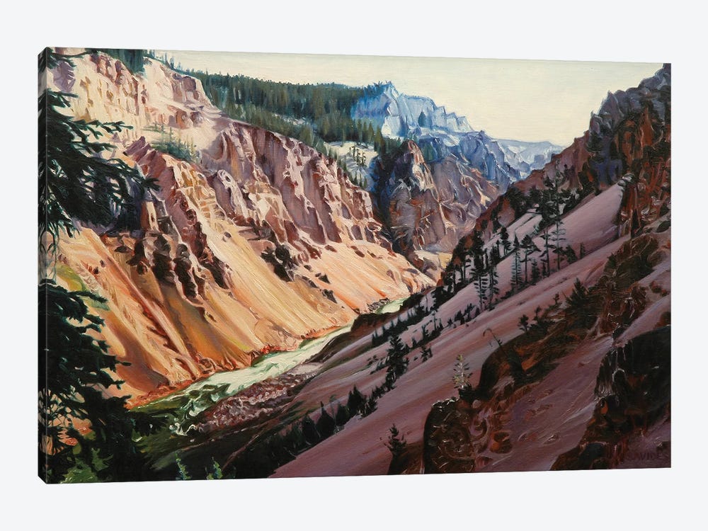 Grand Canyon Of Yellowstone At Sunrise II by Nick Savides 1-piece Canvas Wall Art