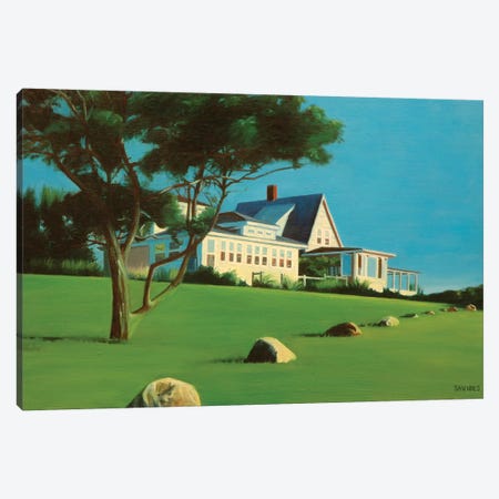 House Bathed In Sunlight Canvas Print #SVD35} by Nick Savides Canvas Art