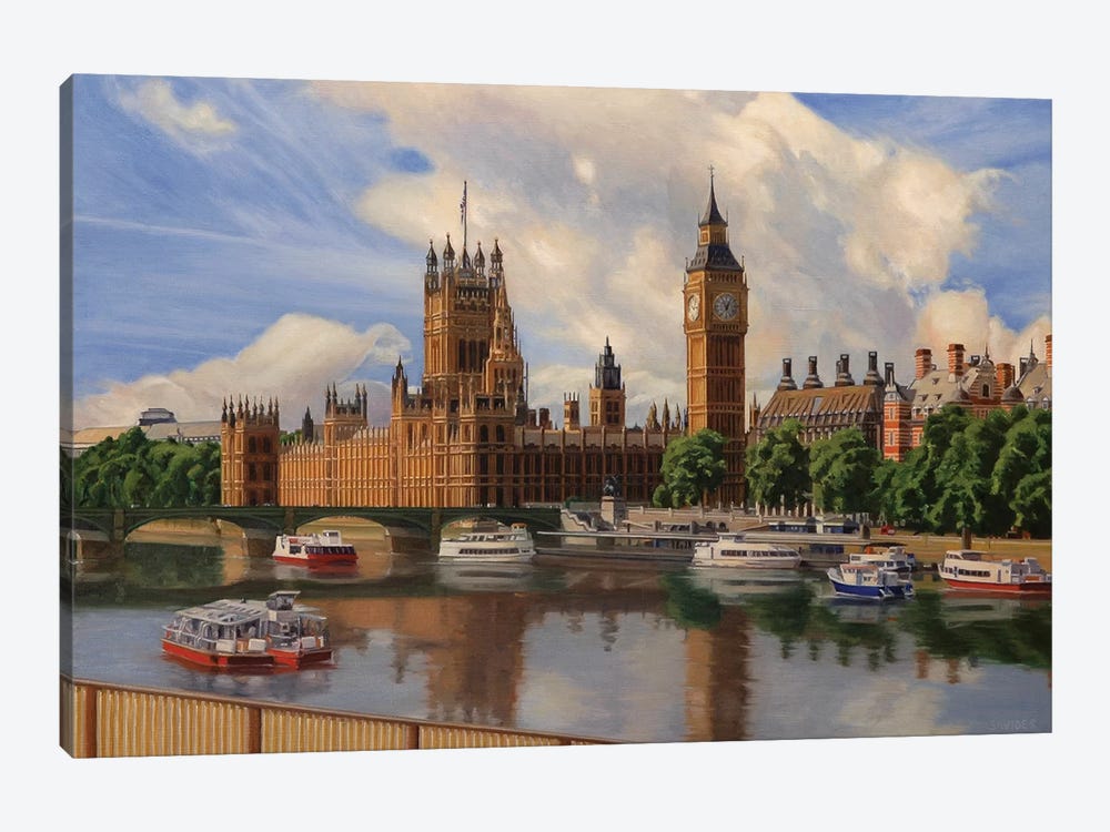 Houses Of The Parliament by Nick Savides 1-piece Canvas Art