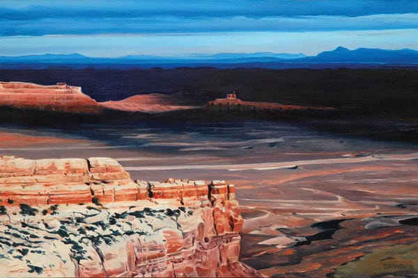 Monument Valley: Monument Valley At Sunset by Nick Savides