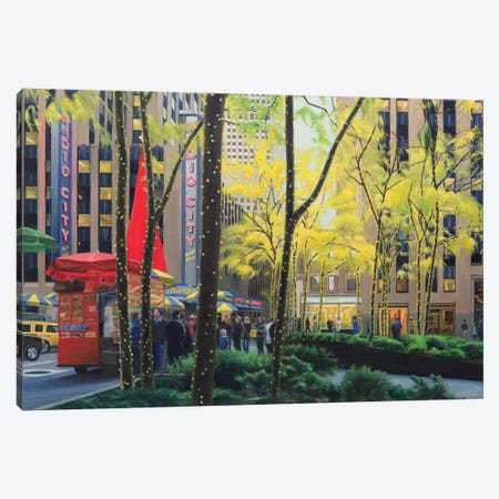 Radio City Canvas Print #SVD61} by Nick Savides Canvas Art