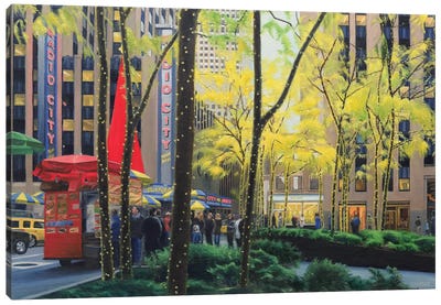 Radio City Canvas Art Print - Nick Savides